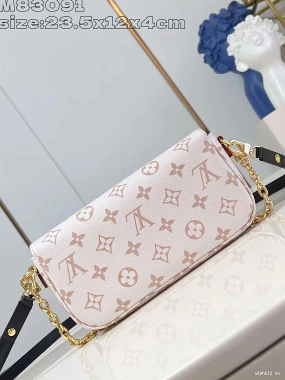 WIS Wallet Louis on Vuitton Chain Ivy-23.5*12*4.3cm 0316